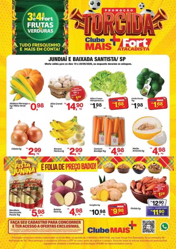 Catálogo Fort Atacadista | SP Fort FLV 3ª e 4ª Verde 19 e 20 MAI 26 Jundiai e Santos | 2026-05-19T00:00:00.000Z - 2026-05-20T00:00:00.000Z