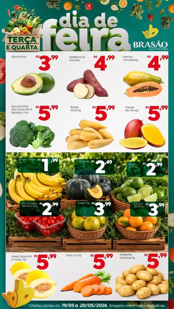 Catálogo Brasão Supermercados | Terça E Quarta  | 2026-05-19T00:00:00.000Z - 2026-05-20T00:00:00.000Z