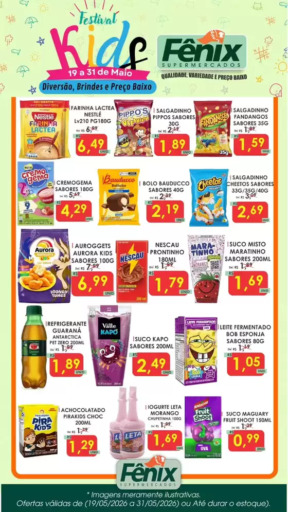 Catálogo Fênix Supermercados | Qualidade Variedade E Preço Baixo | 2026-05-20T00:00:00.000Z - 2026-05-31T00:00:00.000Z