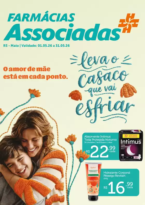 Catálogo Farmácias Associadas | Leva o casaco que vai esfriar !RS | 2026-05-20T00:00:00.000Z - 2026-05-31T00:00:00.000Z