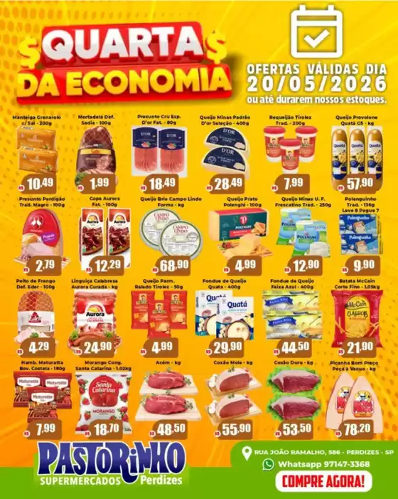 Catálogo Supermercado Pastorinho | Economize agora com nossas ofertas | 2026-05-20T00:00:00.000Z - 2026-05-20T00:00:00.000Z