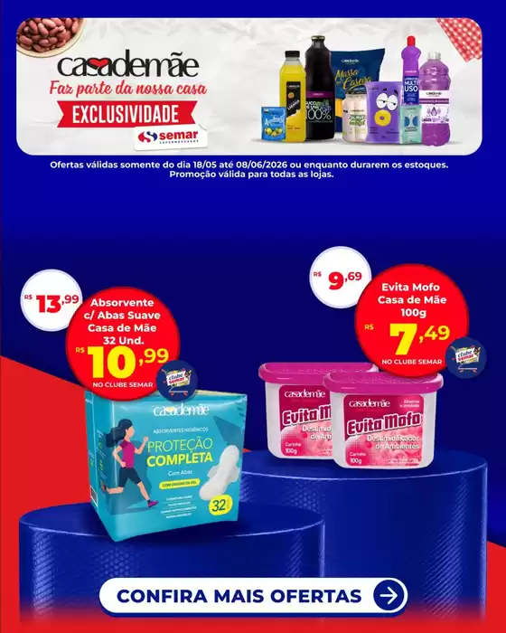 Catálogo Semar Supermercado | Nossas melhores ofertas para você | 2026-05-18T00:00:00.000Z - 2026-06-08T00:00:00.000Z
