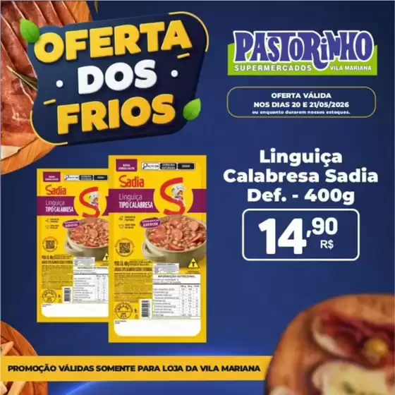 Catálogo Supermercado Pastorinho | Nossas melhores ofertas para você | 2026-05-20T00:00:00.000Z - 2026-05-21T00:00:00.000Z
