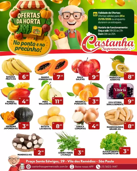 Catálogo Supermercado Castanha | Encarte Supermercado Castanha | 2026-05-20T00:00:00.000Z - 2026-05-21T00:00:00.000Z