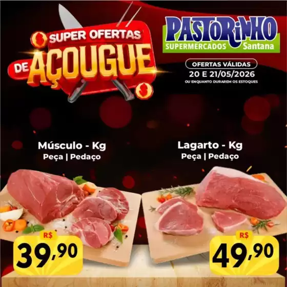 Catálogo Supermercado Pastorinho | Ofertas exclusivas | 2026-05-20T00:00:00.000Z - 2026-05-21T00:00:00.000Z