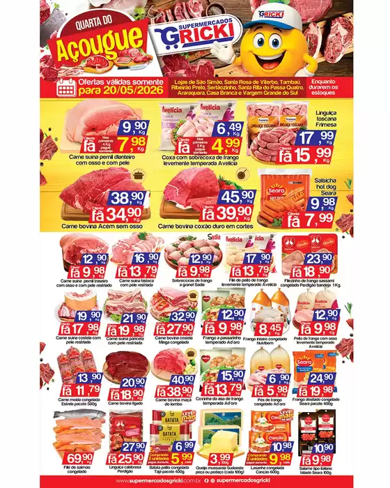Catálogo Supermercados Gricki | Encarte Supermercados Gricki | 2026-05-20T00:00:00.000Z - 2026-05-20T00:00:00.000Z