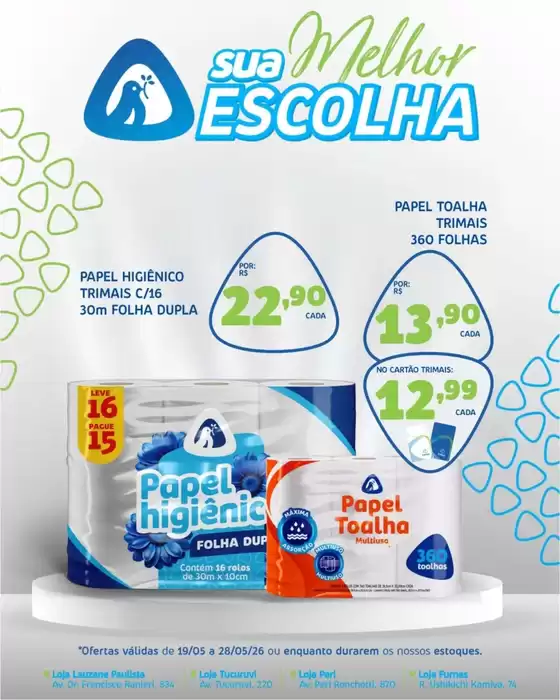 Catálogo Trimais Supermercado | Pechinchas e ofertas atuais | 2026-05-19T00:00:00.000Z - 2026-05-28T00:00:00.000Z