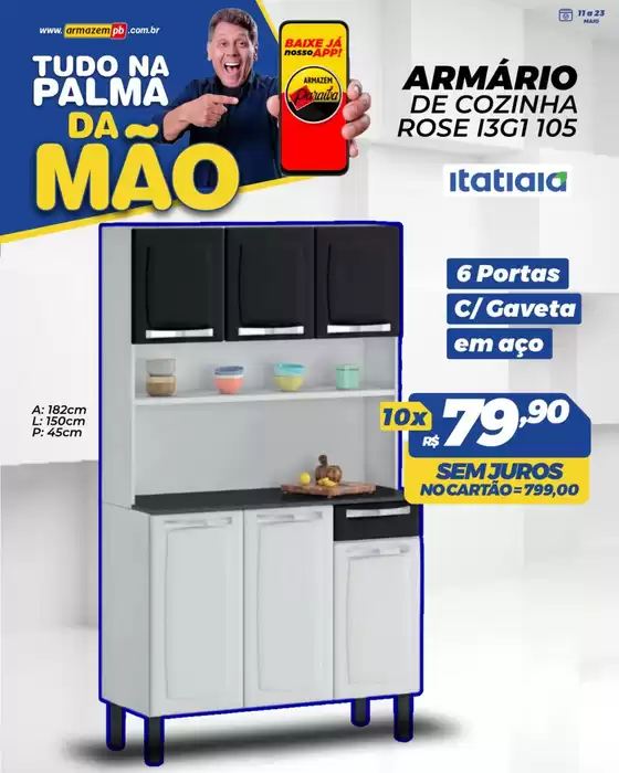 Catálogo Armazém Paraíba | Nossas melhores pechinchas | 2026-05-11T00:00:00.000Z - 2026-05-23T00:00:00.000Z