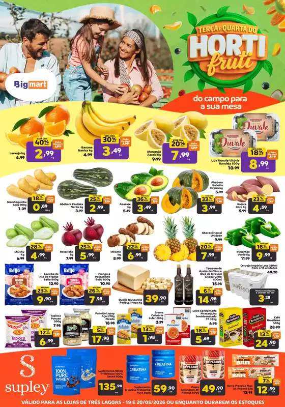 Catálogo Bigmart | Ótima oferta para caçadores de pechinchas | 2026-05-20T00:00:00.000Z - 2026-05-20T00:00:00.000Z