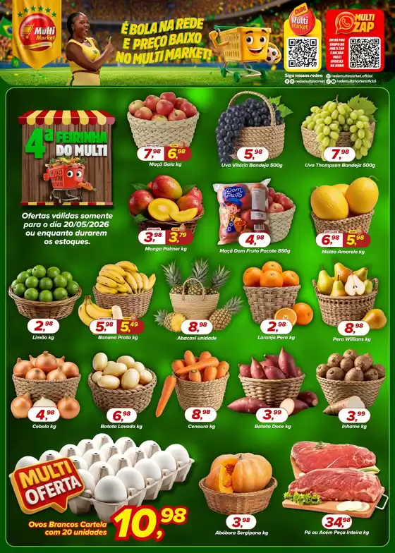 Catálogo Rede Multi Market | Encarte Rede Multi Market | 2026-05-20T00:00:00.000Z - 2026-05-20T00:00:00.000Z
