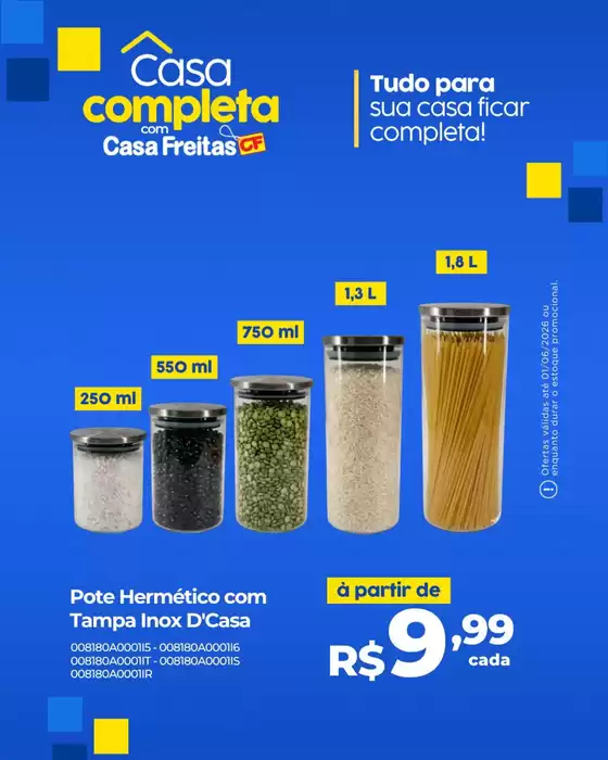 Catálogo Casa Freitas | Ofertas especiais atraentes para todos | 2026-05-20T00:00:00.000Z - 2026-06-01T00:00:00.000Z