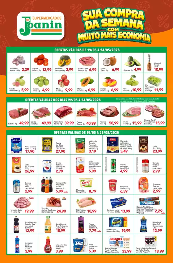 Catálogo Supermercados Joanin | Encarte Supermercados Joanin | 2026-05-19T00:00:00.000Z - 2026-05-26T00:00:00.000Z