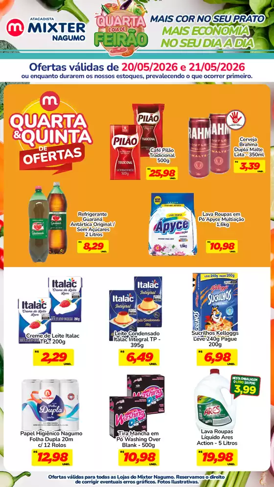Catálogo Nagumo | QUARTA E QUINTA - MIXTER | 2026-05-20T00:00:00.000Z - 2026-05-21T00:00:00.000Z