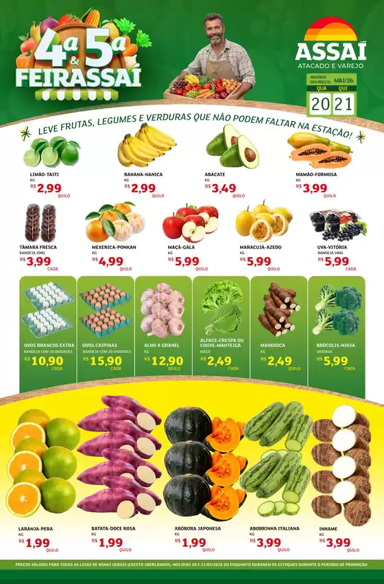 Catálogo Assaí Atacadista | Encarte Assaí Atacadista | 2026-05-20T00:00:00.000Z - 2026-05-21T00:00:00.000Z