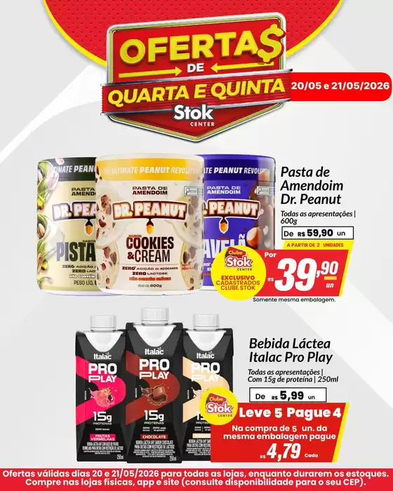 Catálogo Stok Center | Grandes descontos em produtos selecionados | 2026-05-20T00:00:00.000Z - 2026-05-21T00:00:00.000Z