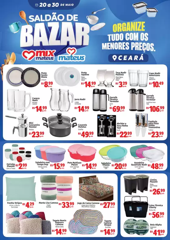 Catálogo Supermercados Mateus | Saldão de bazar | 2026-05-20T00:00:00.000Z - 2026-05-30T00:00:00.000Z