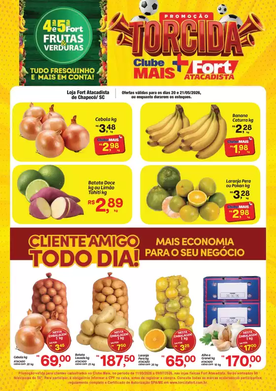 Catálogo Fort Atacadista | SC Fort FLV 4 e 5 20 e 21 MAI 26 Chapeco | 2026-05-20T00:00:00.000Z - 2026-05-21T00:00:00.000Z