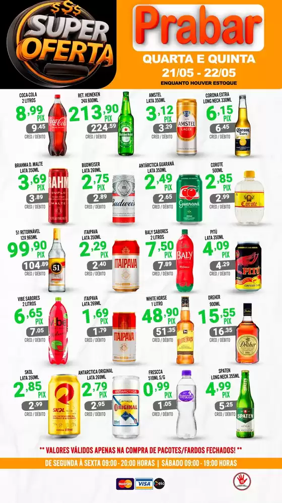 Catálogo Prabar Bebidas | Super Oferta | 2026-05-21T00:00:00.000Z - 2026-05-22T00:00:00.000Z