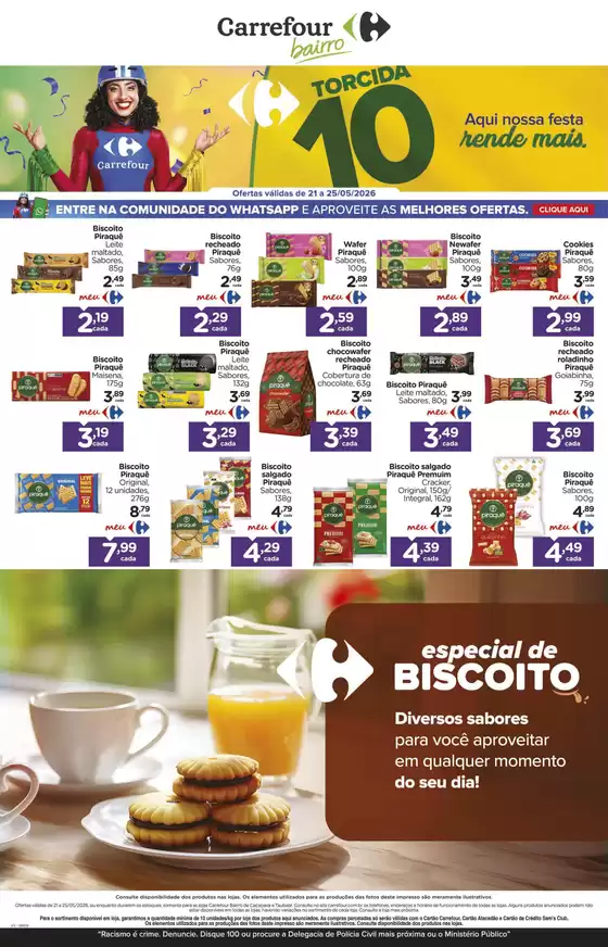 Catálogo Carrefour Bairro | Descubra ofertas atraentes | 2026-05-21T00:00:00.000Z - 2026-05-25T00:00:00.000Z