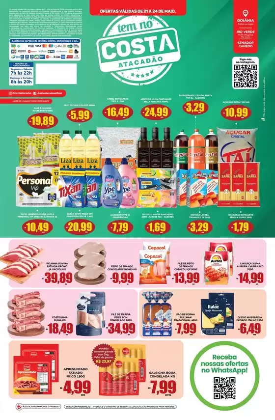 Catálogo Costa Atacadão | Ótima oferta para todos os clientes | 2026-05-21T00:00:00.000Z - 2026-05-24T00:00:00.000Z