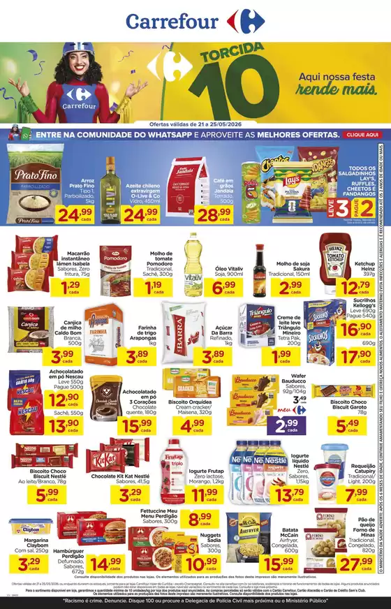 Catálogo Carrefour | Ofertas especiais atraentes para todos | 2026-05-21T00:00:00.000Z - 2026-05-25T00:00:00.000Z