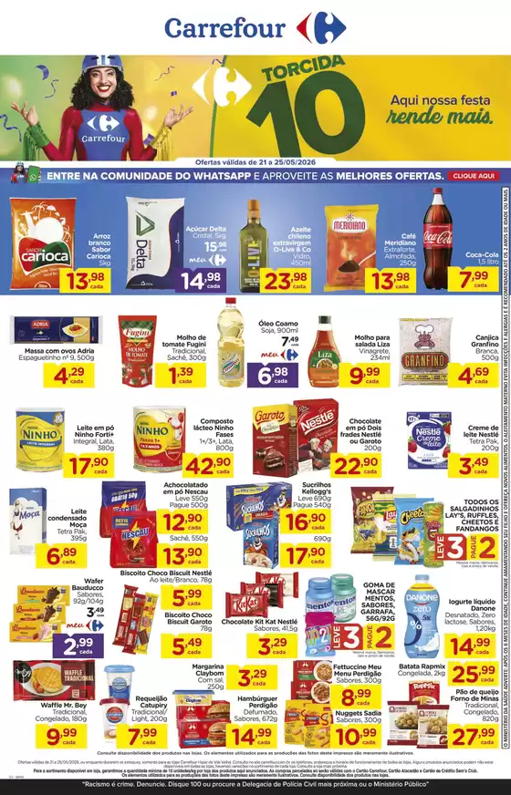 Catálogo Carrefour em Vitória | Ofertas exclusivas | 2026-05-21T00:00:00.000Z - 2026-05-25T00:00:00.000Z