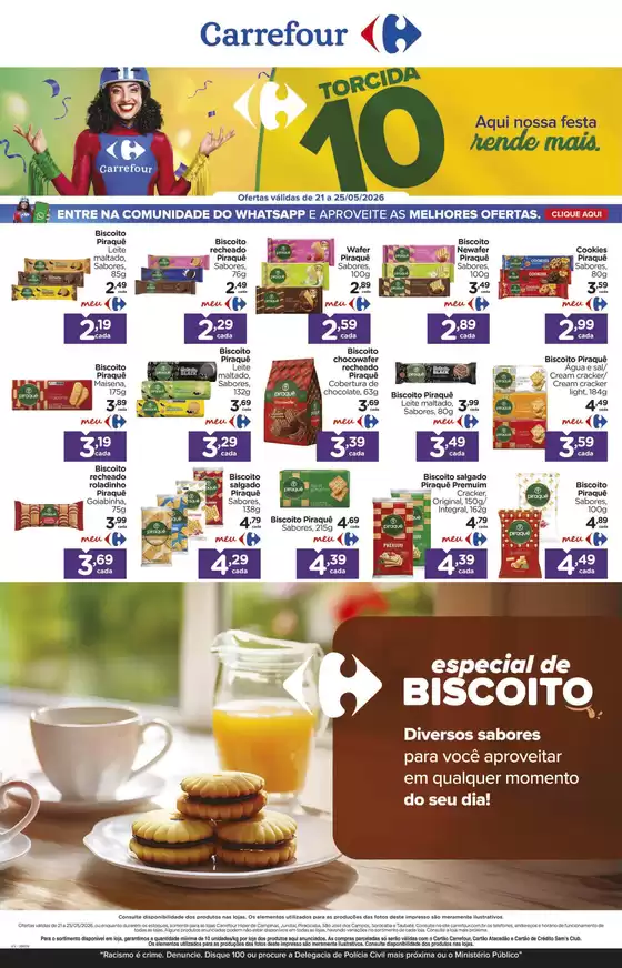 Catálogo Carrefour em Saltinho | Ampla seleção de ofertas | 2026-05-21T00:00:00.000Z - 2026-05-25T00:00:00.000Z