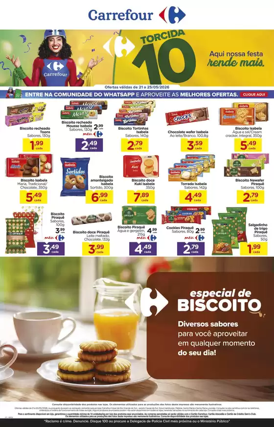 Catálogo Carrefour em Guaíba | Economize agora com nossas ofertas | 2026-05-21T00:00:00.000Z - 2026-05-25T00:00:00.000Z