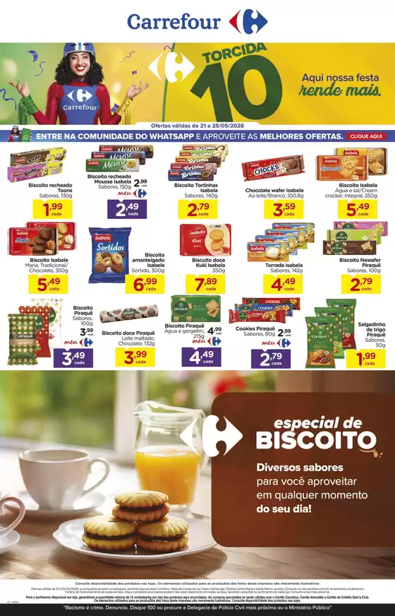 Catálogo Carrefour em Nova Iguaçu | Grandes descontos em produtos selecionados | 2026-05-21T00:00:00.000Z - 2026-05-25T00:00:00.000Z