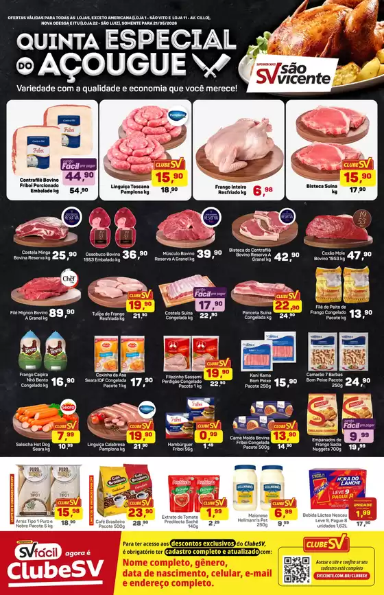 Catálogo Supermercados São Vicente | Pechinchas e ofertas atuais | 2026-05-21T00:00:00.000Z - 2026-05-21T00:00:00.000Z