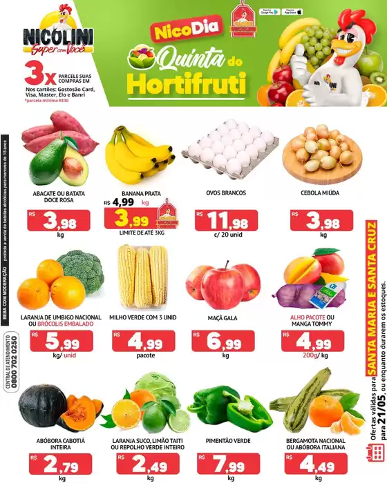 Catálogo Super Nicolini | Ofertas exclusivas e pechinchas | 2026-05-21T00:00:00.000Z - 2026-05-21T00:00:00.000Z