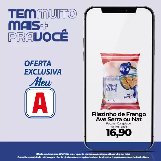 Catálogo Supermercados Andreazza | Ofertas para caçadores de pechinchas | 2026-05-21T00:00:00.000Z - 2026-05-21T00:00:00.000Z
