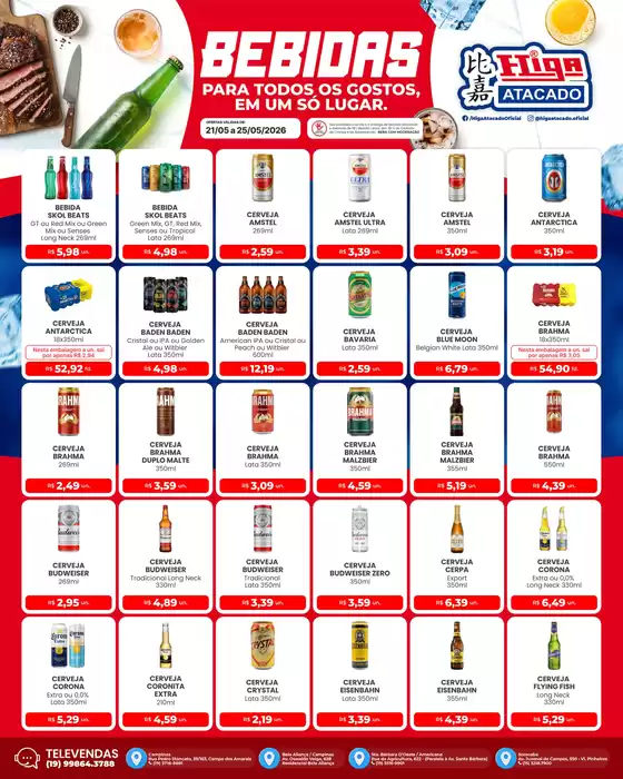 Catálogo Higa Atacado | Higa atacado folheto bebidas 20260521 20260525 Pvdoju6OnVy9 | 2026-05-21T00:00:00.000Z - 2026-05-25T00:00:00.000Z