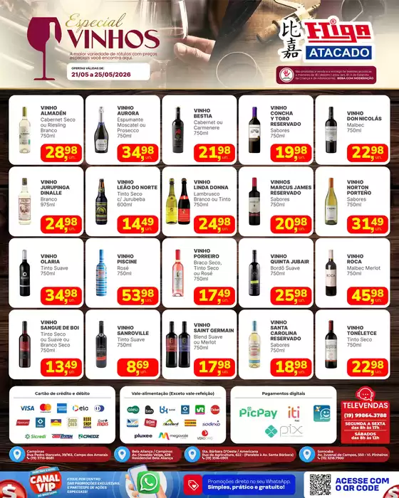 Catálogo Higa Atacado | Higa atacado folheto vinhos 20260521 20260525 Mr5WqhEYLdip | 2026-05-21T00:00:00.000Z - 2026-05-25T00:00:00.000Z