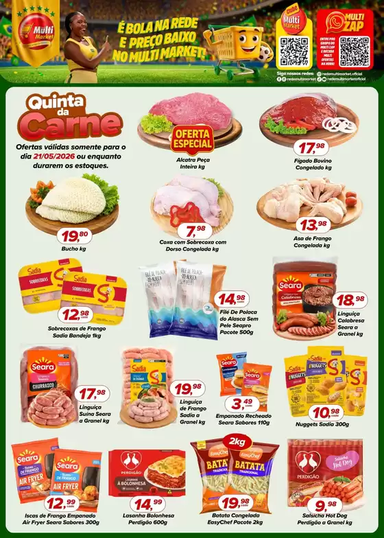 Catálogo Rede Multi Market | Encarte Rede Multi Market | 2026-05-21T00:00:00.000Z - 2026-05-21T00:00:00.000Z