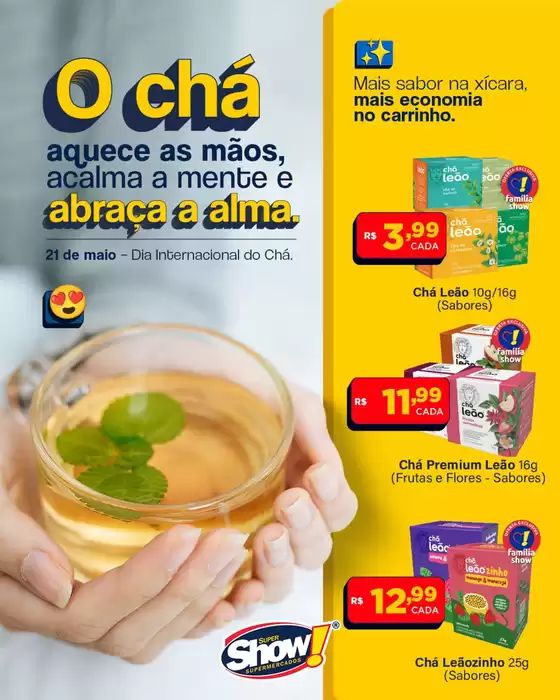 Catálogo Super Show | Pechinchas e ofertas atuais | 2026-05-21T00:00:00.000Z - 2026-05-21T00:00:00.000Z