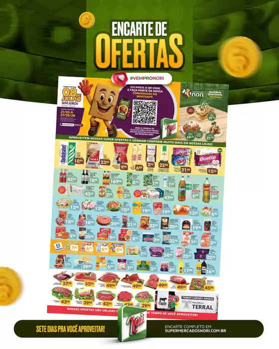 Catálogo Supermercados Nori | Nossas melhores ofertas para você | 2026-05-21T00:00:00.000Z - 2026-05-26T00:00:00.000Z