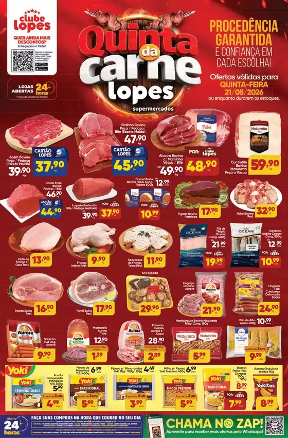 Catálogo Lopes Supermercados | QUINTA DA CARNE - | 2026-05-21T00:00:00.000Z - 2026-05-21T00:00:00.000Z