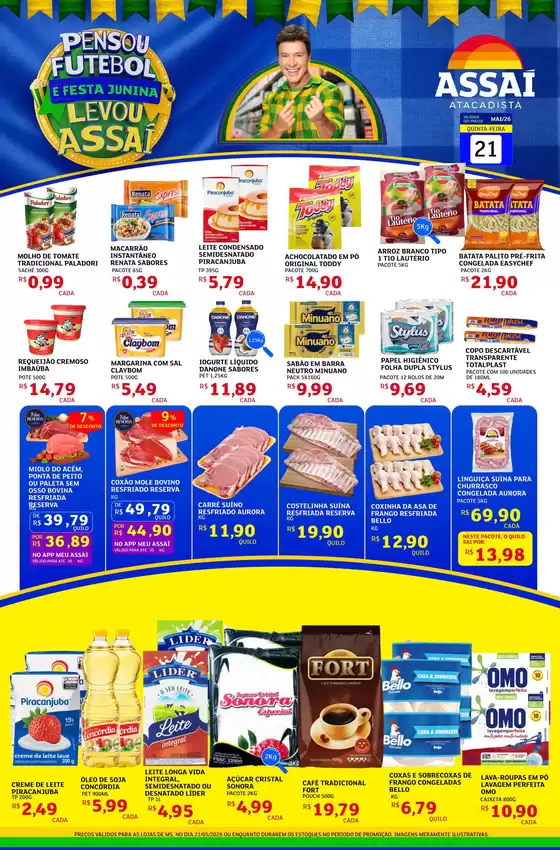 Catálogo Assaí Atacadista | Encarte Assaí Atacadista 47540 | 2026-05-21T00:00:00.000Z - 2026-05-21T00:00:00.000Z