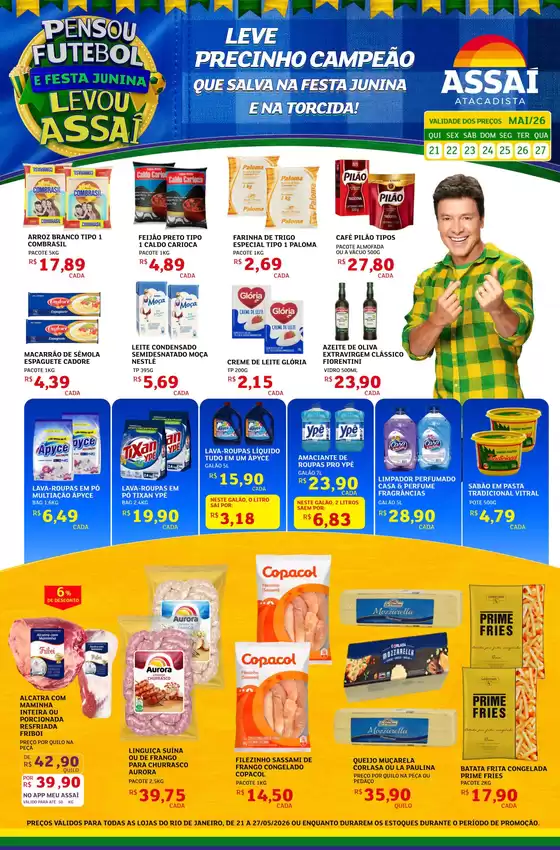 Catálogo Assaí Atacadista | Encarte Assaí Atacadista 46734 | 2026-05-21T00:00:00.000Z - 2026-05-27T00:00:00.000Z