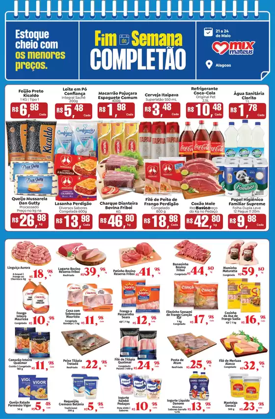 Catálogo Supermercados Mateus | Fds Completão | 2026-05-21T00:00:00.000Z - 2026-05-24T00:00:00.000Z