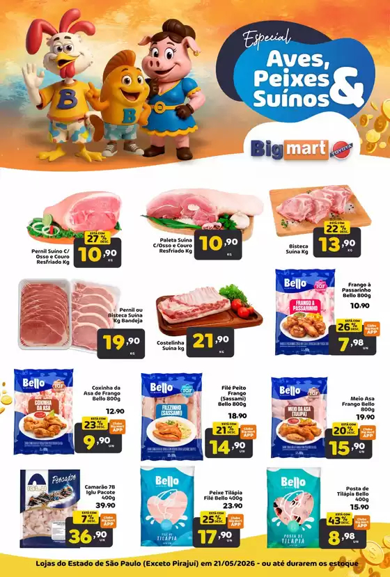 Catálogo Bigmart | Ofertas especiais atraentes para todos | 2026-05-21T00:00:00.000Z - 2026-05-21T00:00:00.000Z