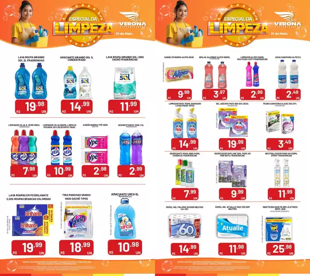 Catálogo Verona Supermercados | Ofertas exclusivas para nossos clientes | 2026-05-21T00:00:00.000Z - 2026-05-31T00:00:00.000Z