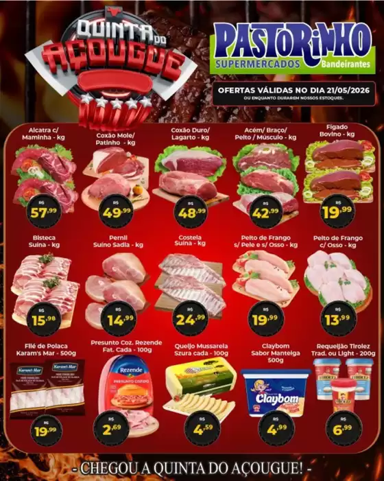 Catálogo Supermercado Pastorinho | Promoções especiais em andamento | 2026-05-21T00:00:00.000Z - 2026-05-21T00:00:00.000Z