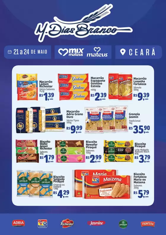 Catálogo Supermercados Mateus | M Dias Branco | 2026-05-21T00:00:00.000Z - 2026-05-24T00:00:00.000Z
