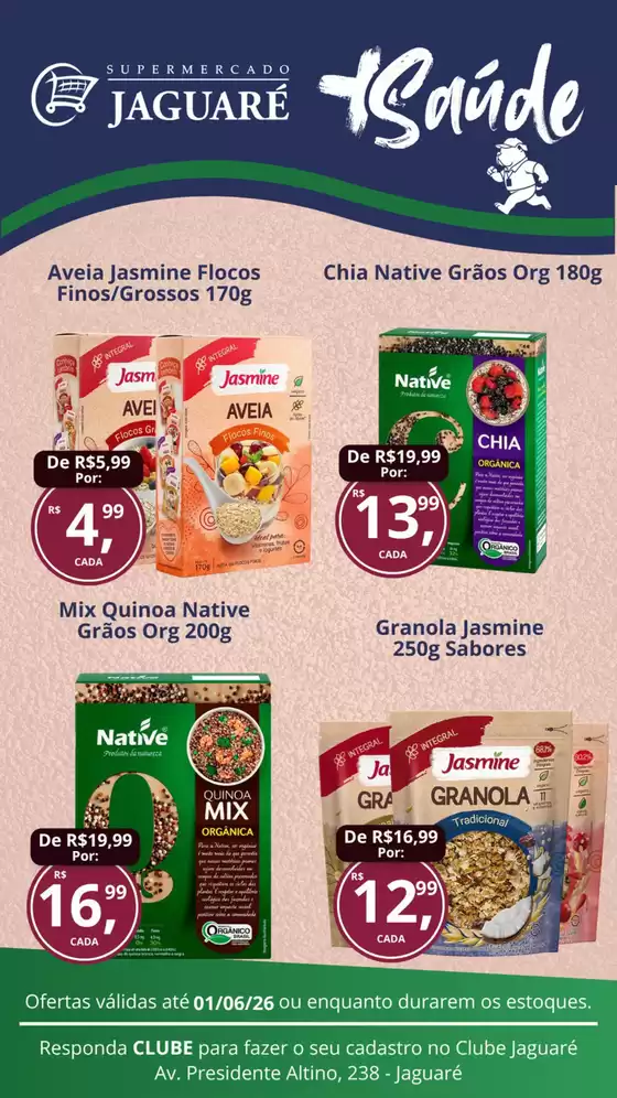 Catálogo Supermercado Jaguaré | Saúde | 2026-05-21T00:00:00.000Z - 2026-06-01T00:00:00.000Z