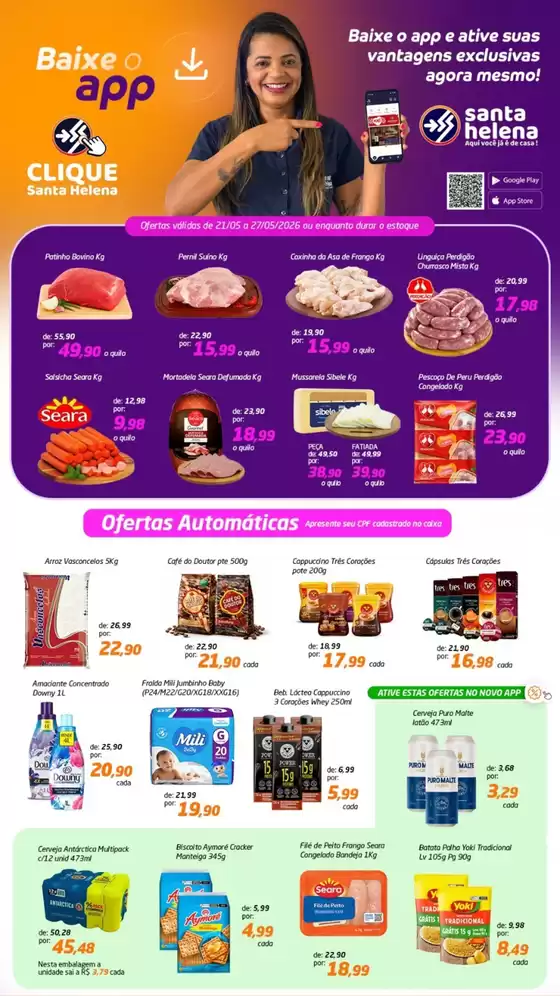 Catálogo Supermercados Santa Helena | Ofertas | 2026-05-21T00:00:00.000Z - 2026-05-27T00:00:00.000Z