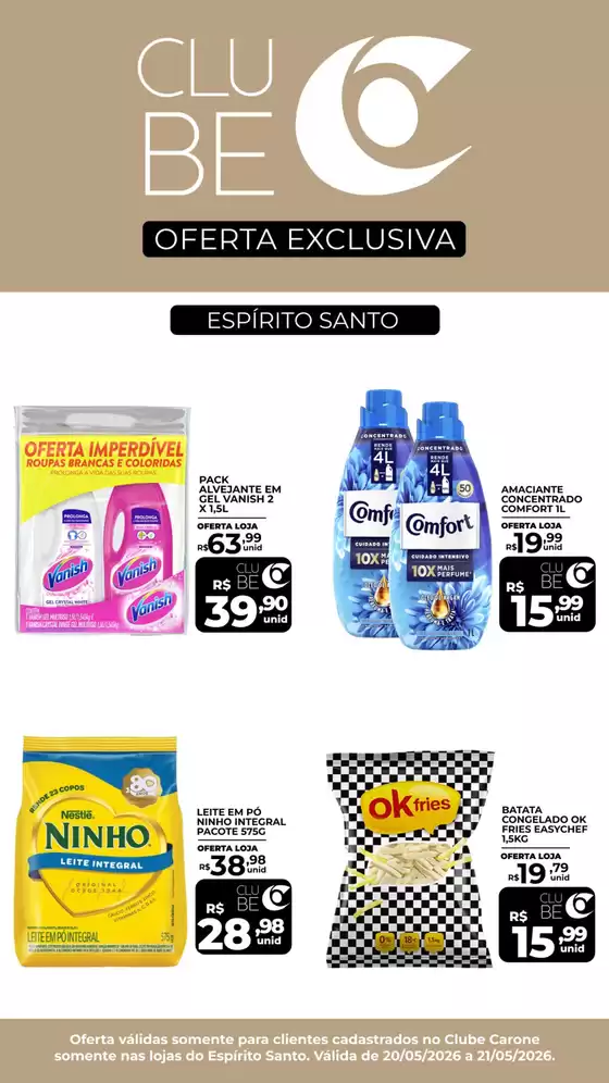 Catálogo Carone | Clube Ofertas | 2026-05-21T00:00:00.000Z - 2026-05-21T00:00:00.000Z