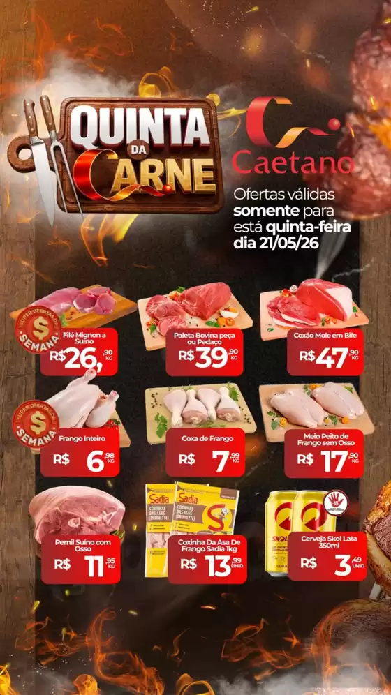 Catálogo Supermercados Caetano | Quinta Da Carne | 2026-05-21T00:00:00.000Z - 2026-05-21T00:00:00.000Z