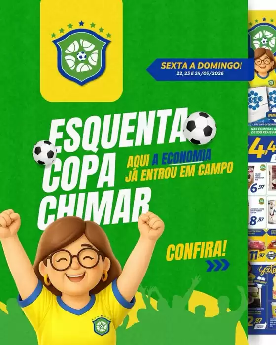 Catálogo Chimar Supermercados | Sextra a Domingo | 2026-05-22T00:00:00.000Z - 2026-05-24T00:00:00.000Z